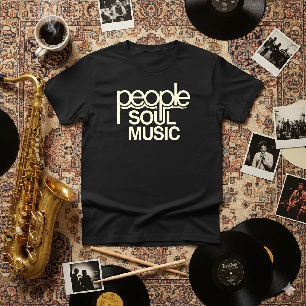 T-shirt PEOPLE SOUL MUSIC