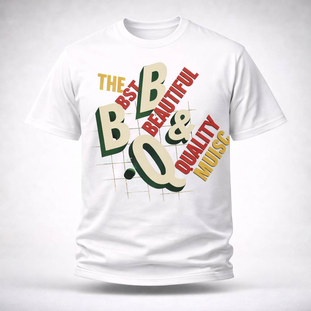 T-shirt BEST BEAUTIFUL QUALITY MUSIC
