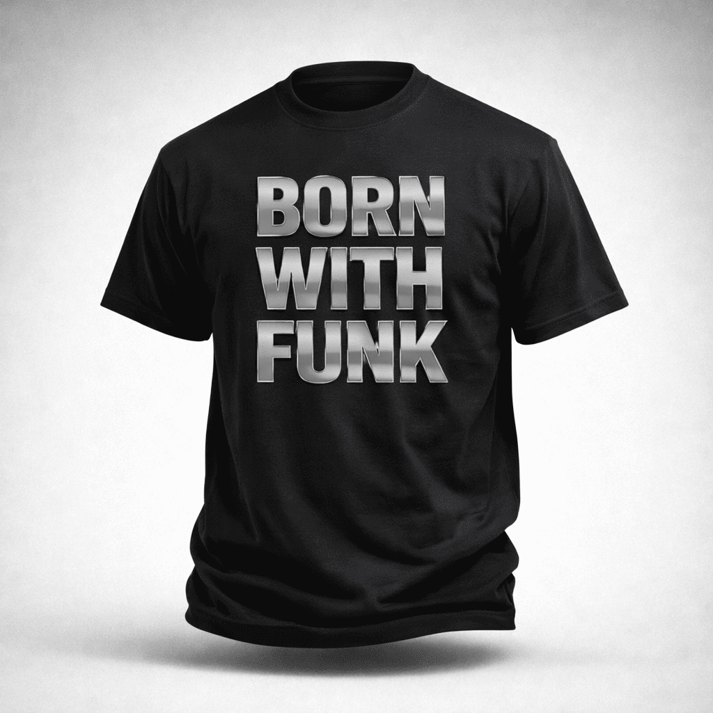 T-shirt BORN WITH FUNK