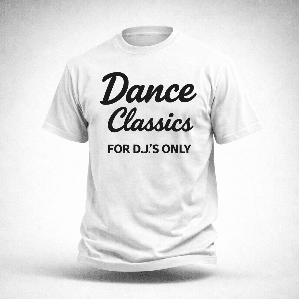 T-shirt DANCE CLASSICS FOR DJ'S