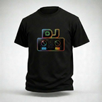 T-shirt  DJ TABLE DE MIXAGE