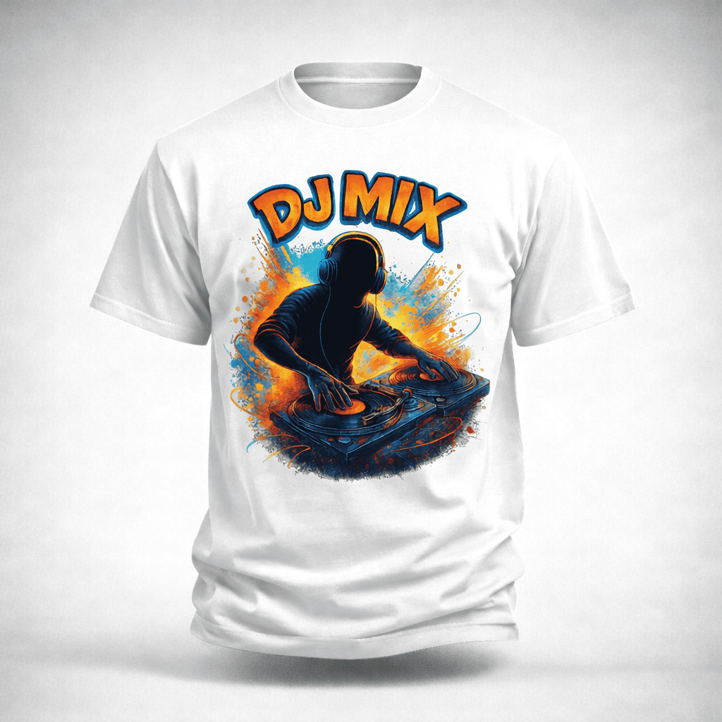 T-shirt DJ MIX STREET ART