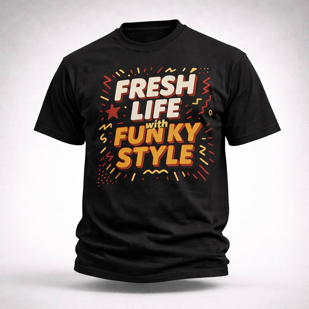 T-shirt FRESH LIFE FUNKY STYLE