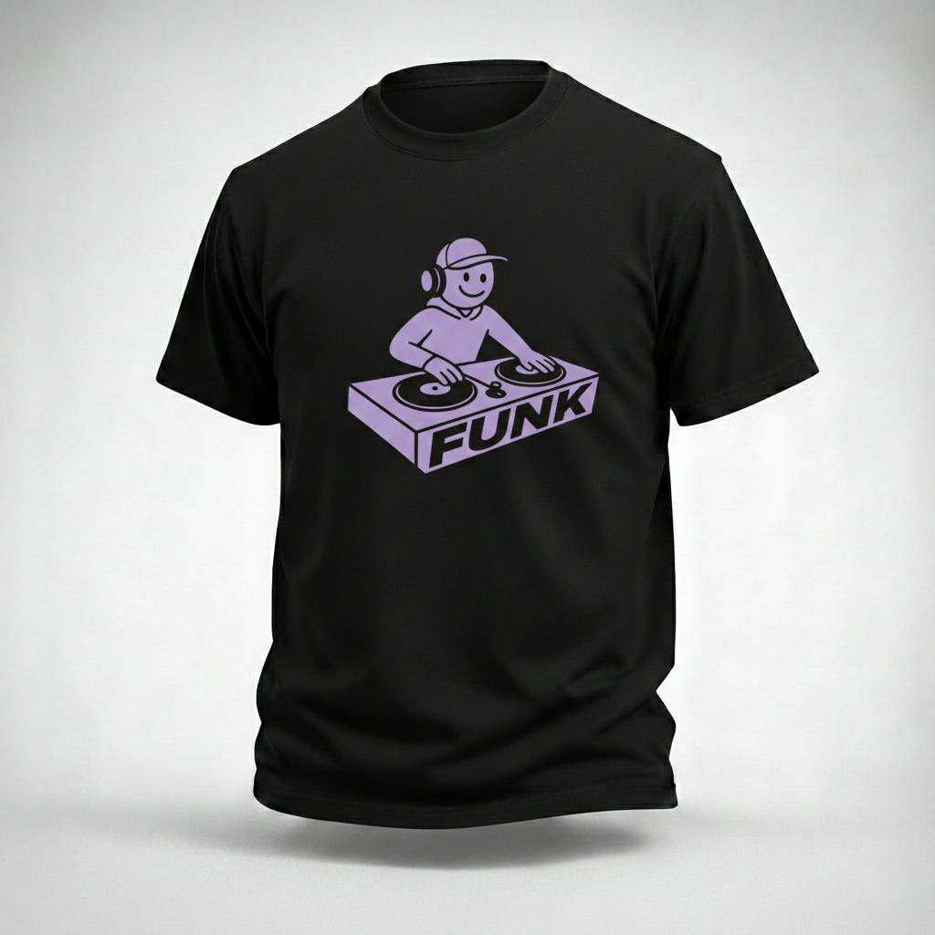 T-shirt FUNK HAPPY DJ