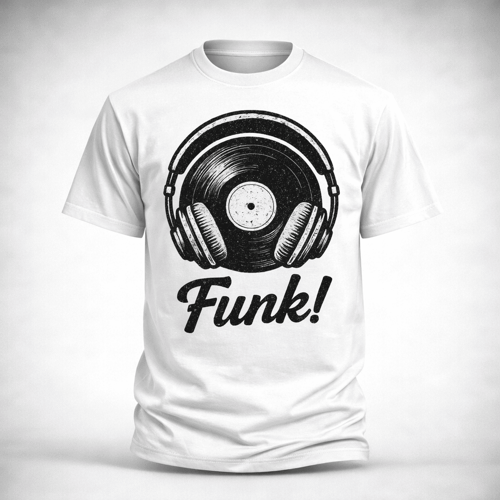T-shirt FUNK HEADPHONE
