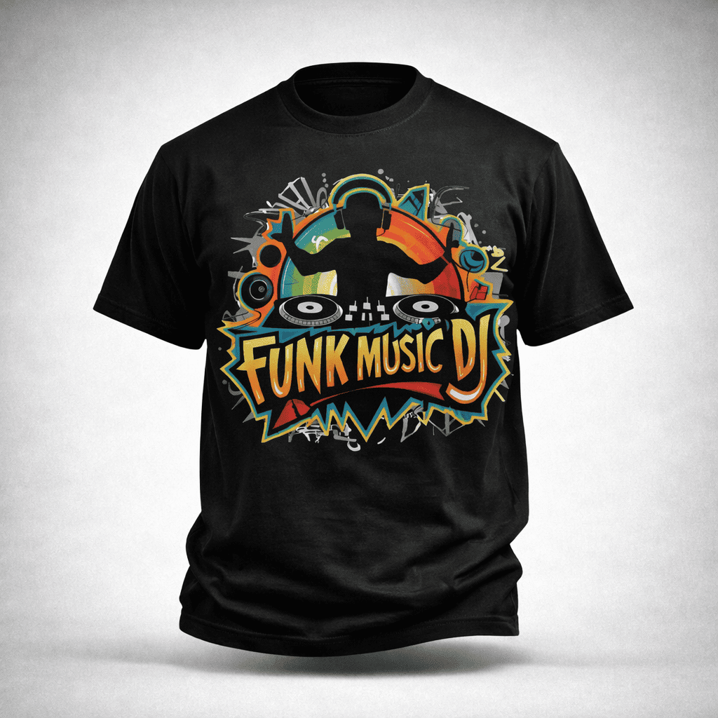 T-shirt FUNK MUSIC DJ