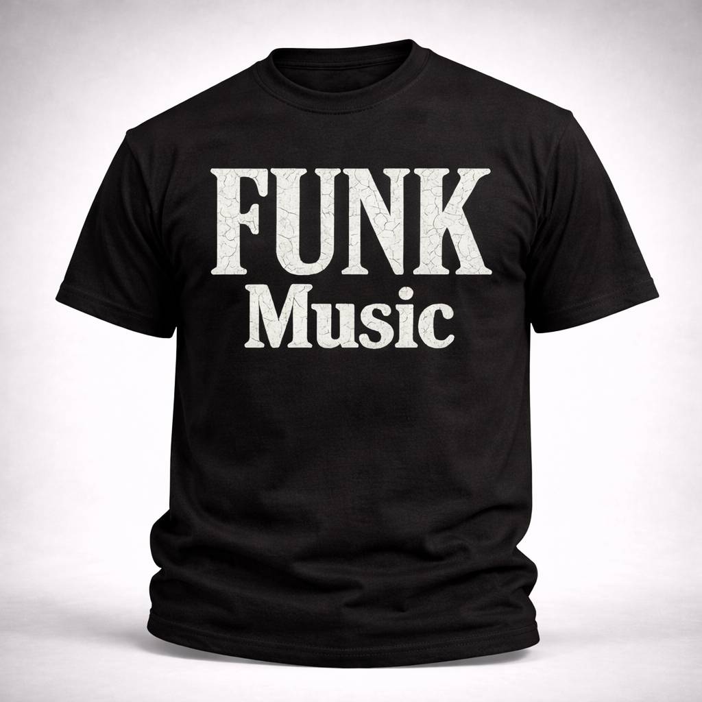 T-shirt FUNK MUSIC VINTAGE