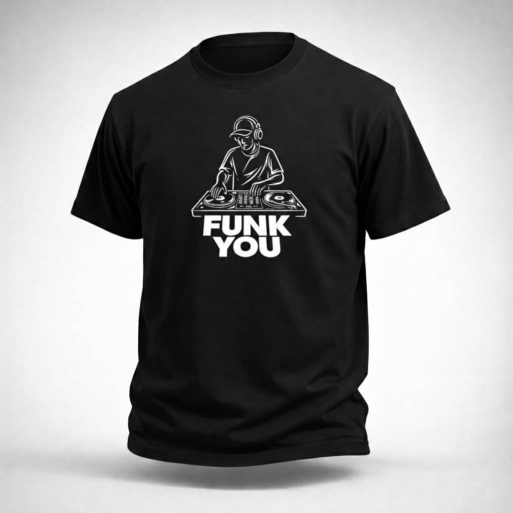 T-shirt FUNK YOU DJ