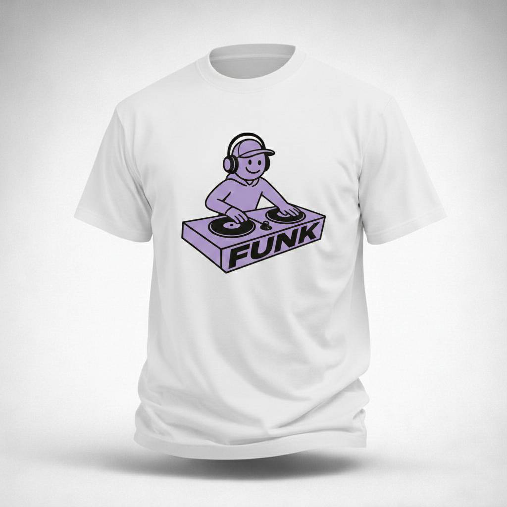 T-shirt FUNK HAPPY DJ