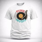 T-shirt FUNK MUSIC DISQUE