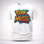 T-shirt FUNK MUSIC GRAFITTI