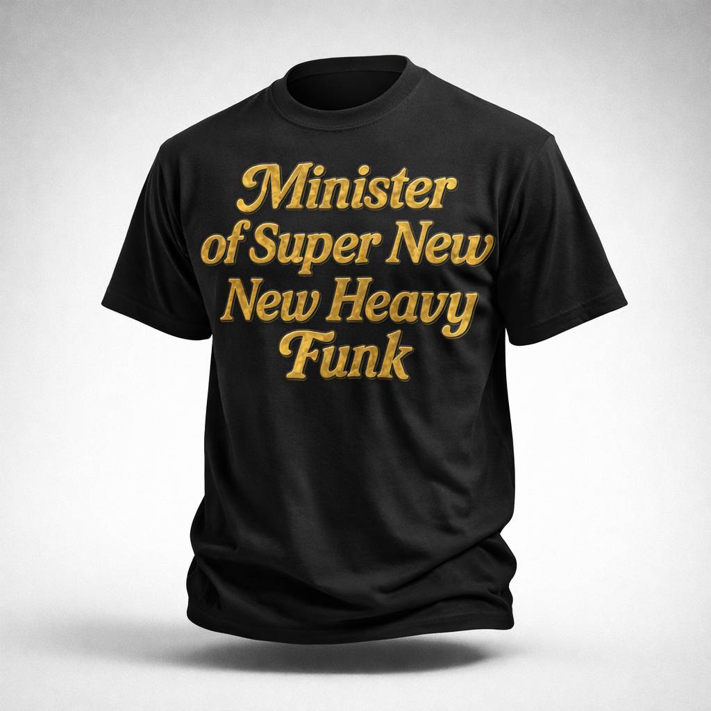 T-shirt MINISTER OF SUPER HEAVY FUNK