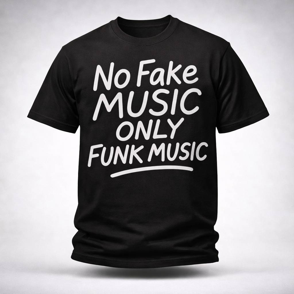 T-shirt FUNK NO FAKE MUSIC