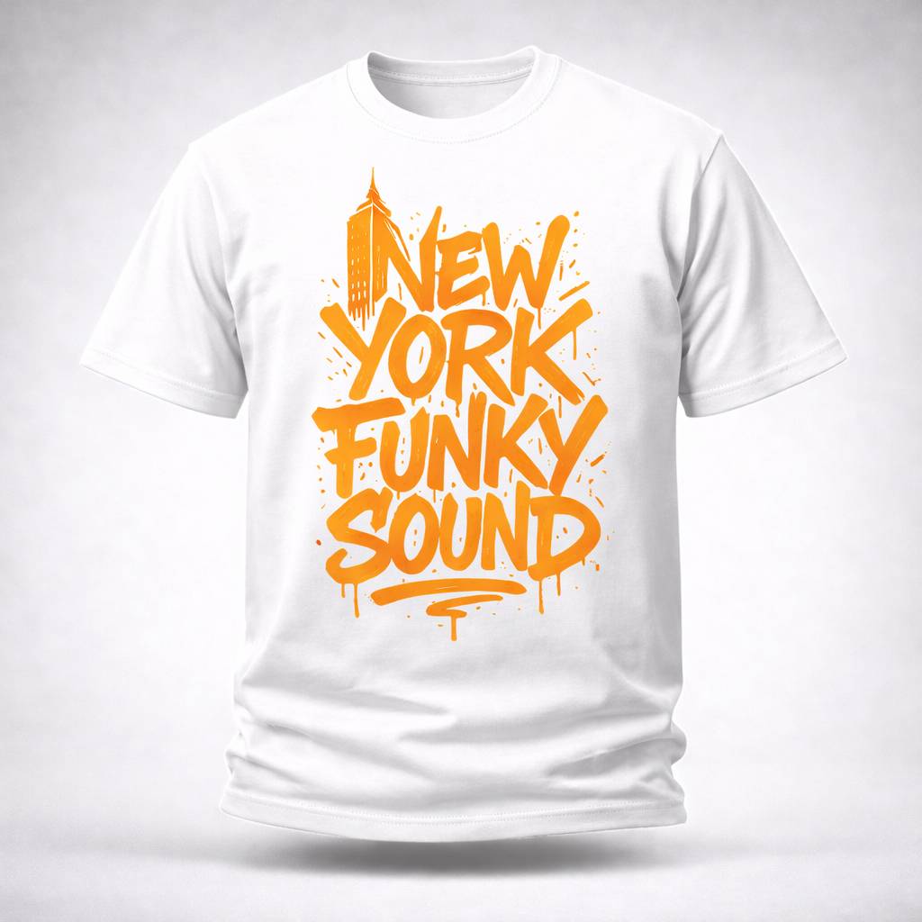 T-shirt NEW YORK FUNKY SOUND GRAFITTI