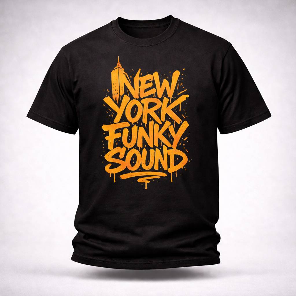 T-shirt NEW YORK FUNKY SOUND GRAFITTI