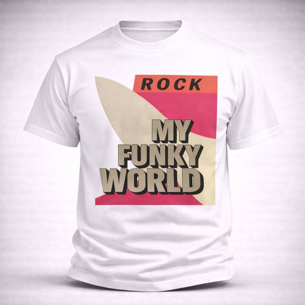 T-shirt ROCK MY FUNKY WORLD